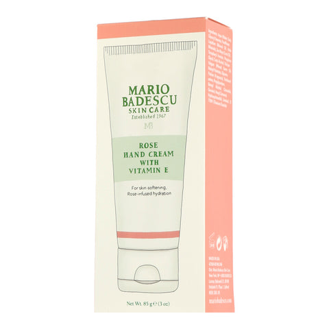 Mario Badescu Body Care Rose Hand Cream with Vitamin E