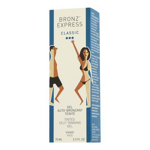 Académie Bronz'Express Gel Auto-Bronzante Teinté Visage