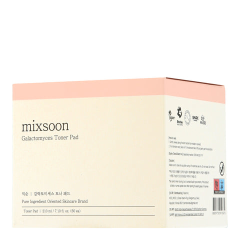 Mixsoon Face Care Galactomyces Toner Pad