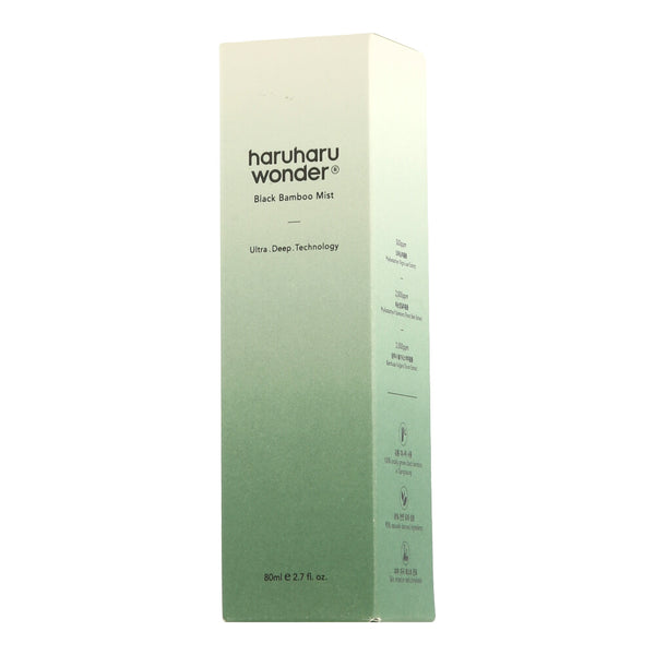 haruharu wonder Black Bamboo Mist
