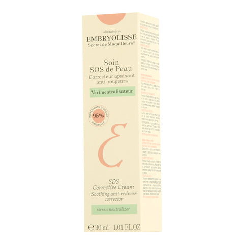 Embryolisse Maquillage et Soins Teintés Soin SOS de Peau Vert Neutralisateur