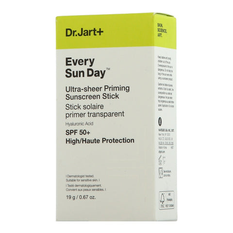 Dr. Jart+ Every Sun Day Ultra-Sheer Priming Sunscreen Stick SPF 50