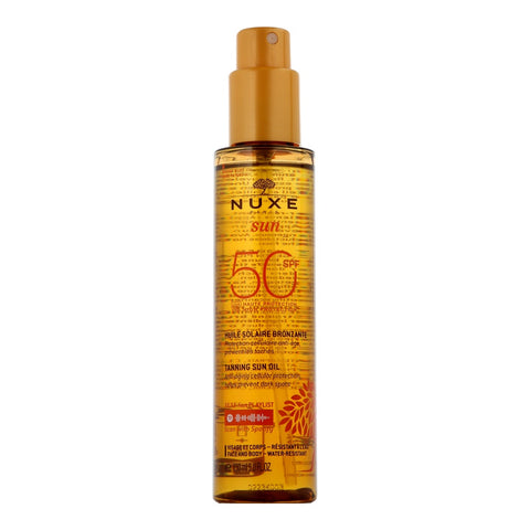 Nuxe Sun Huile Solaire Bronzante SPF 50