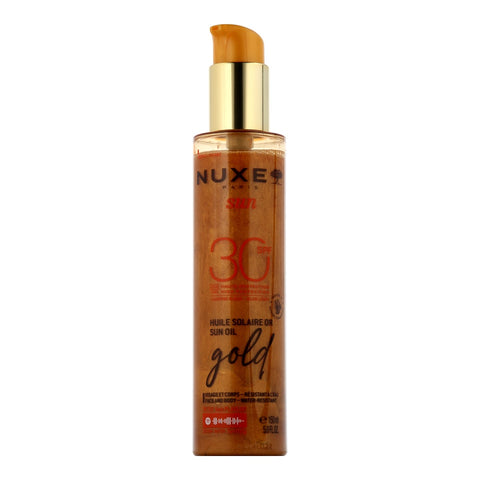 Nuxe Sun Gold Huile Solaire Or SPF 30