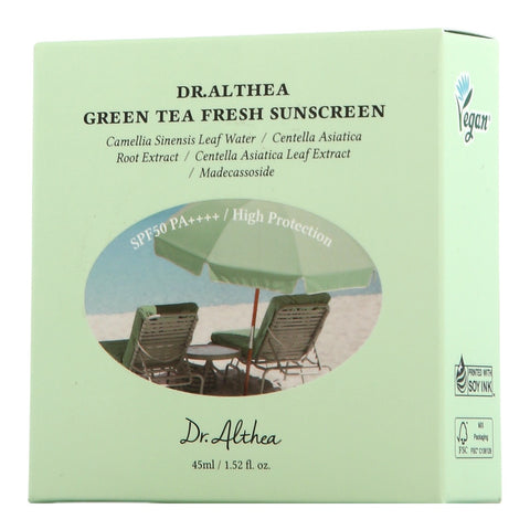 Dr. Althea Face Care Green Tea Fresh Sunscreen