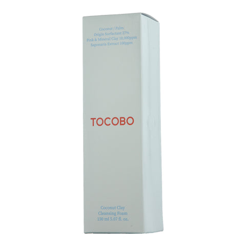 TOCOBO Facecare Coconut Clay Cleansing Foam