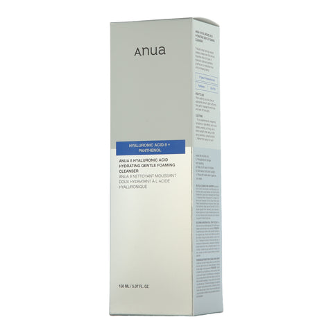 Anua Hyaluronic Acid 8 + Panthenol Hydrating Gentle Foaming Cleanser