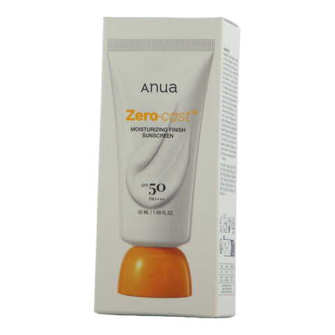Anua Face Care Zero-cast Moisturizing Finish Sunscreen SPF 50