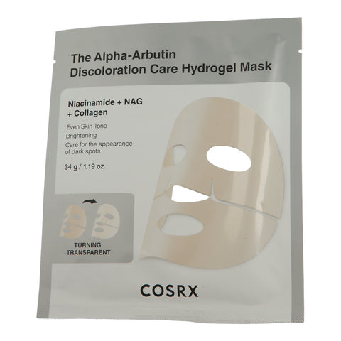 COSRX The Alpha-Arbutin Discoloration Care Hydrogel Mask
