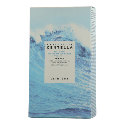 SKIN1004 Madagascar Centella Hyalu-Cica Water-Fit Sun Serum SPF 50+ Twin Set