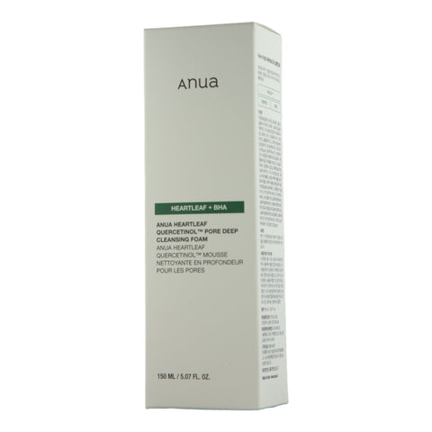 Anua Heartleaf Plus BHA Quercetinol Pore Deep Cleansing Foam