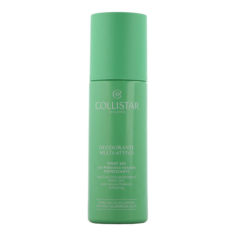 Collistar Multi-Active Deodorant 24h Spray with Natural Prebiotic Refreshing