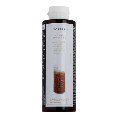 Korres Hair Care Rice Proteins & Linden Shampoo