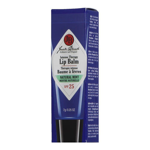 Jack Black Face Care Intense Therapy Lip Balm SPF 25 "Natural Mint"