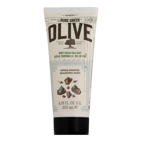 Korres Olive Body Cream Sea Salt