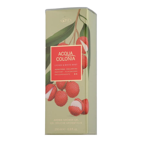 Acqua Colonia 4711 Lychee & White Mint Shower Gel