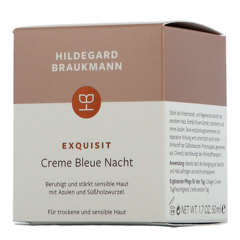 Hildegard Braukmann Exquisit Nacht Creme Bleue